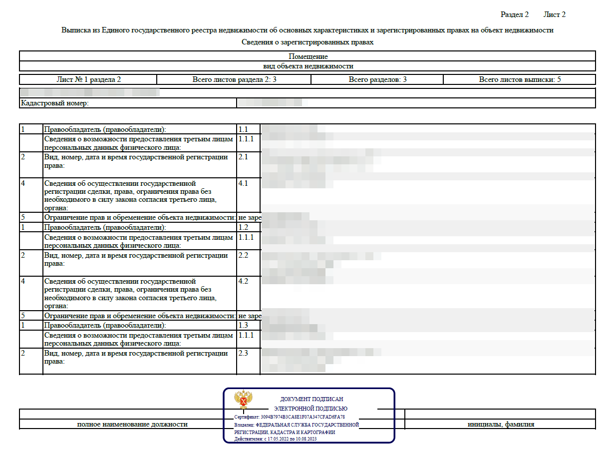 Выписка из егрн быстро. Заявка на выписку из ЕГРН. Образец выписки из ЕГРН Санкт-Петербург. Выписка ЕГРН С электронной подписью. Росимущество выписка образец.